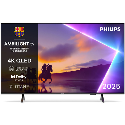 TV 43" 4K QLED Titan OS Ambilight 43PUS8550/12