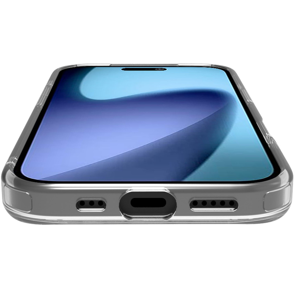 Gelskinmag TPU Cover MagSafe-kompatibelt iPhone 17 Transparent