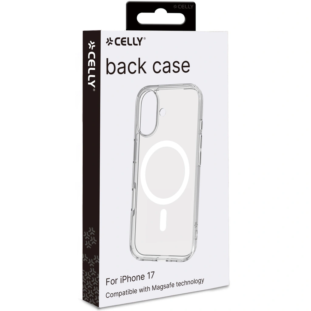Gelskinmag TPU Cover MagSafe-kompatibelt iPhone 17 Transparent