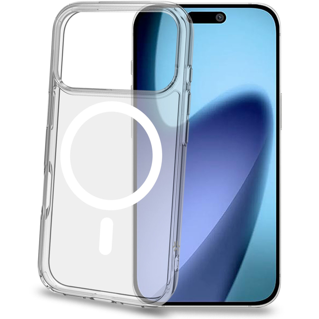 Gelskinmag TPU Cover MagSafe-kompatibelt iPhone 17 Pro Transparent