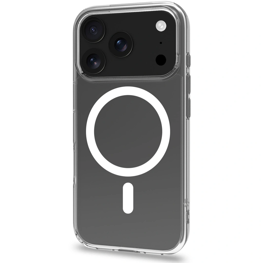 Gelskinmag TPU Cover MagSafe-kompatibelt iPhone 17 Pro Transparent