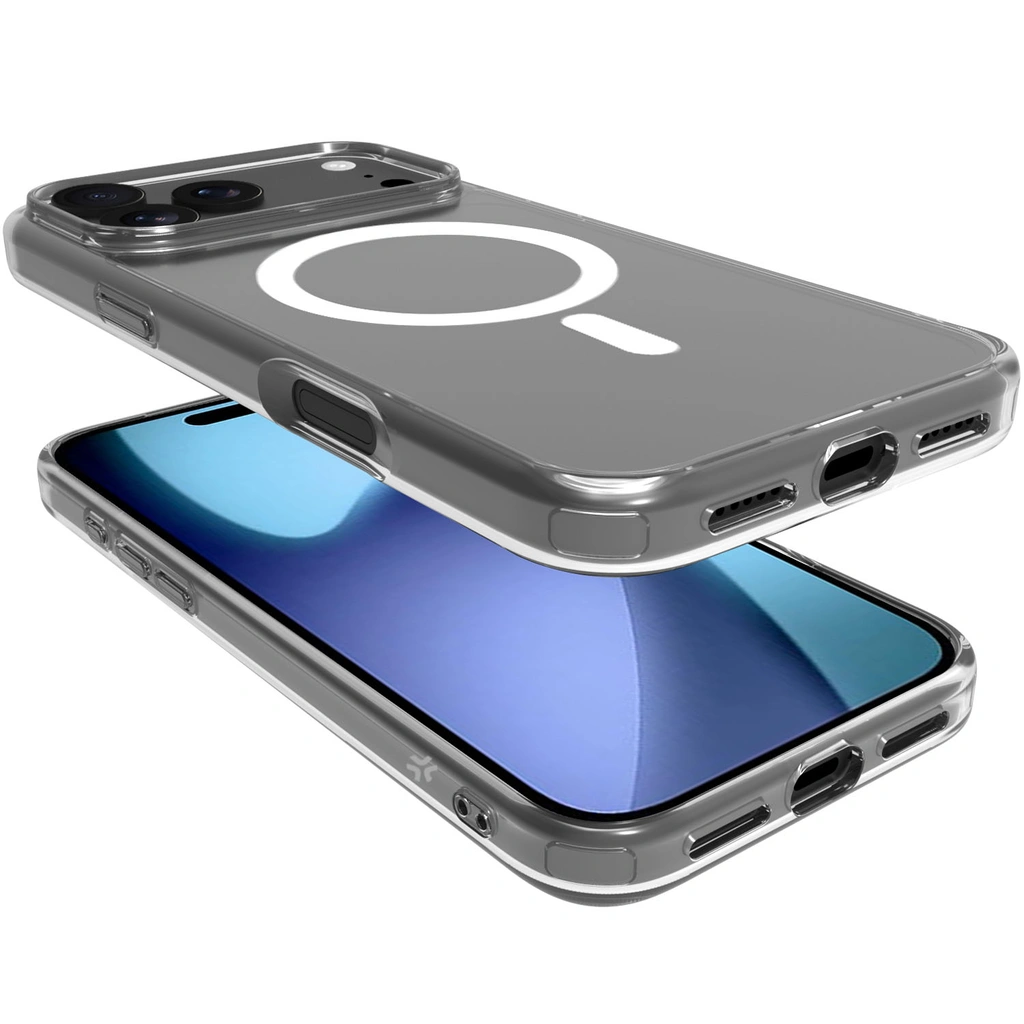 Gelskinmag TPU Cover MagSafe-kompatibelt iPhone 17 Pro Max Transparent