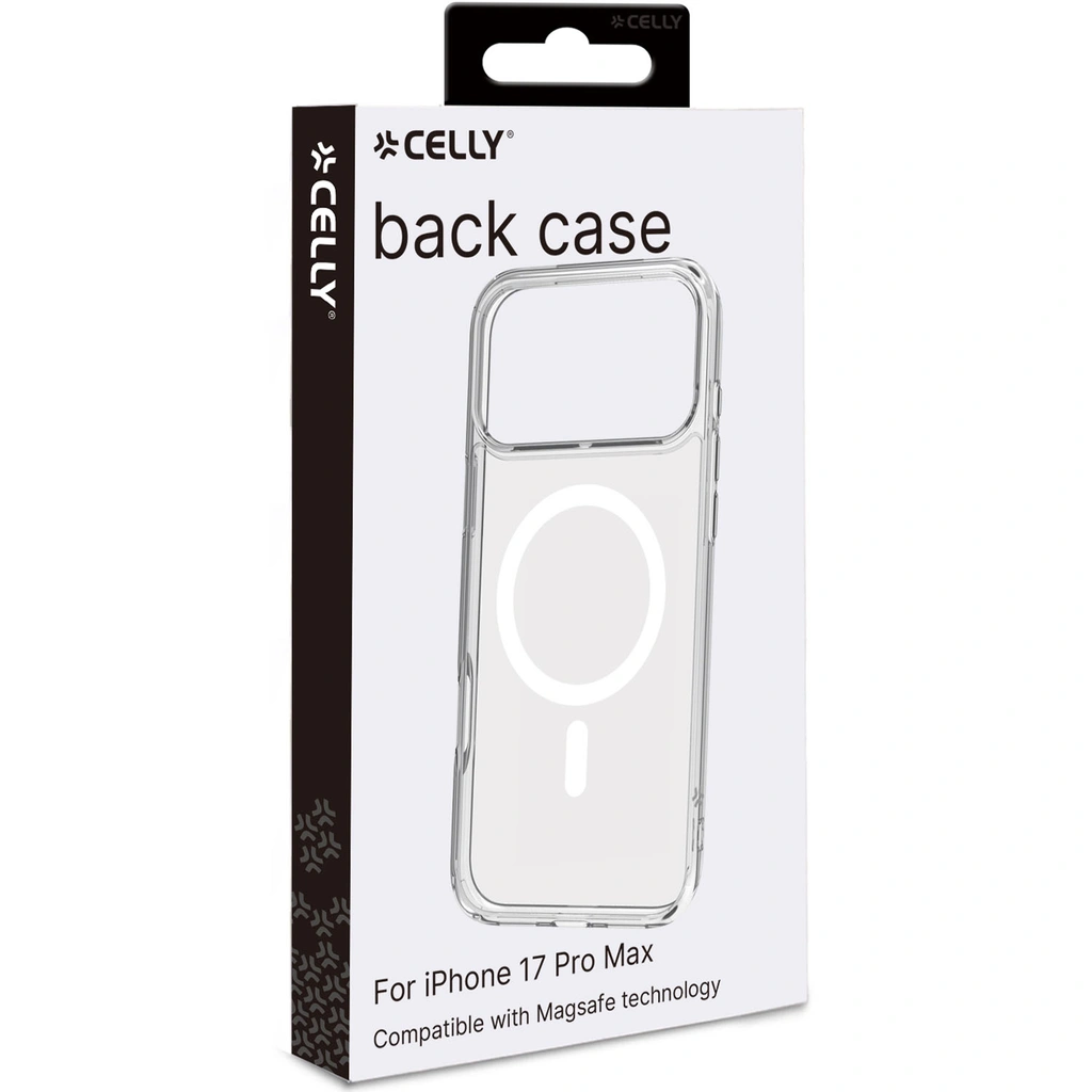 Gelskinmag TPU Cover MagSafe-kompatibelt iPhone 17 Pro Max Transparent
