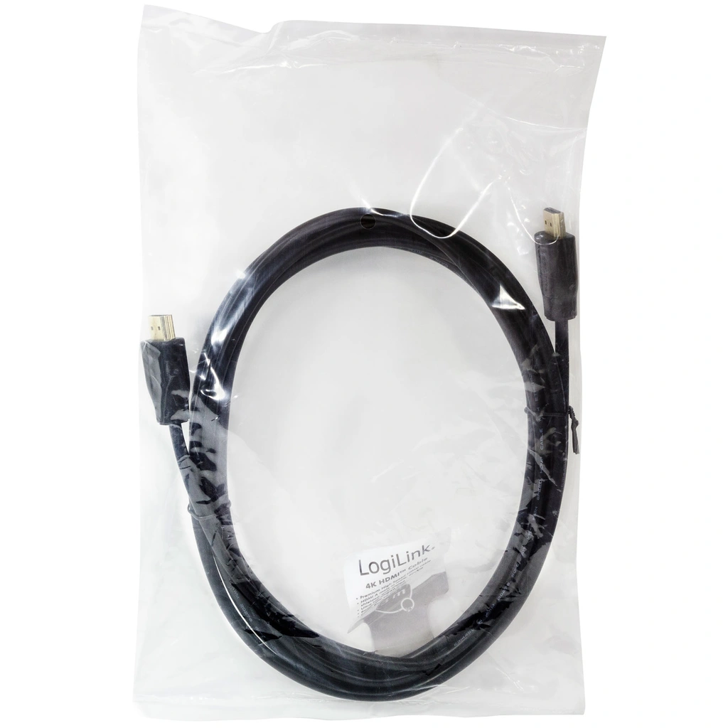 HDMI cable 2.0 Premium High Speed 4K/60Hz Black 3m