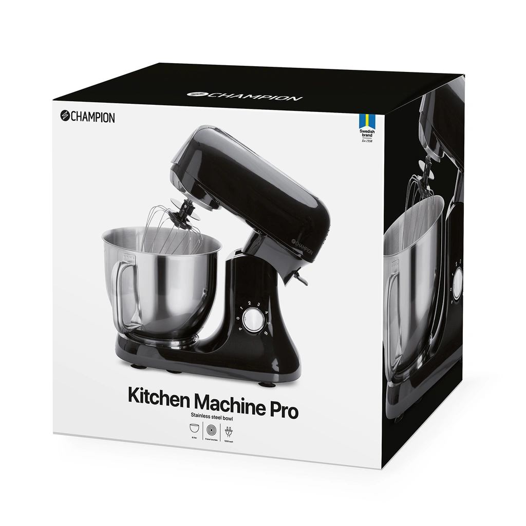 Köksmaskin Pro 6L 1200W KA400 Shiny Black 