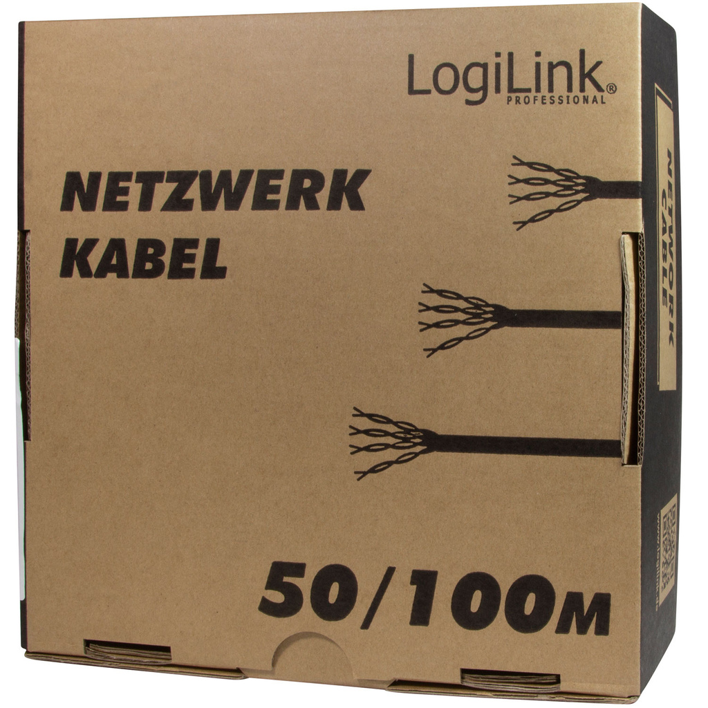 Network cable Installation CAT6 U/UTP Copper 100m