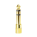 Audioadapter 6,3mm hane - 3,5mm hona