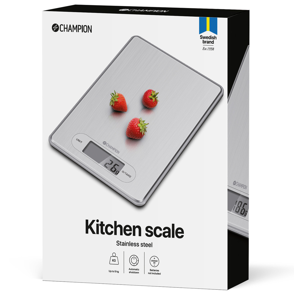 Köksvåg Rostfri 5kg KV210 