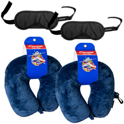 Travelkit 2 (2pcs Sleeping mask, 2pcs Neck pillow)