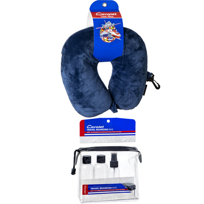Travelingkit 12 (Neck pillow, Traveling bottles)
