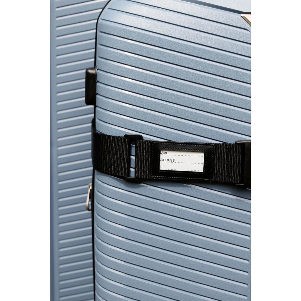 Travelingkit 13 (TSA Lock, Luggage strap, Luggage tag Blue)
