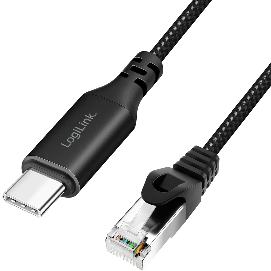 USB-C network cable RJ45 1 Gbps Active 2 m