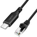 USB-C network cable RJ45 1 Gbps Active 2 m
