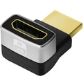 HDMI adapter Angled 270° Male-Female 8K/60 Hz