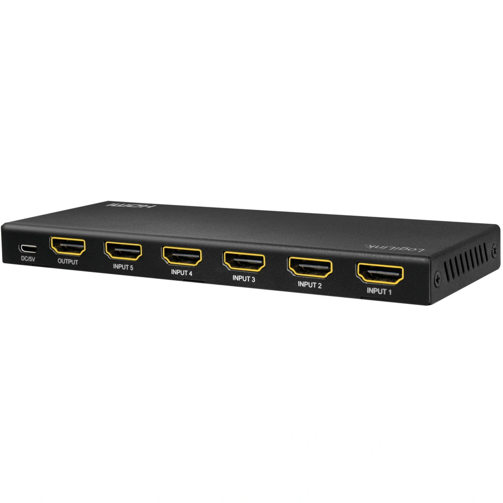 HDMI switch 5-ports HDMI 2.0 4K/60 Hz