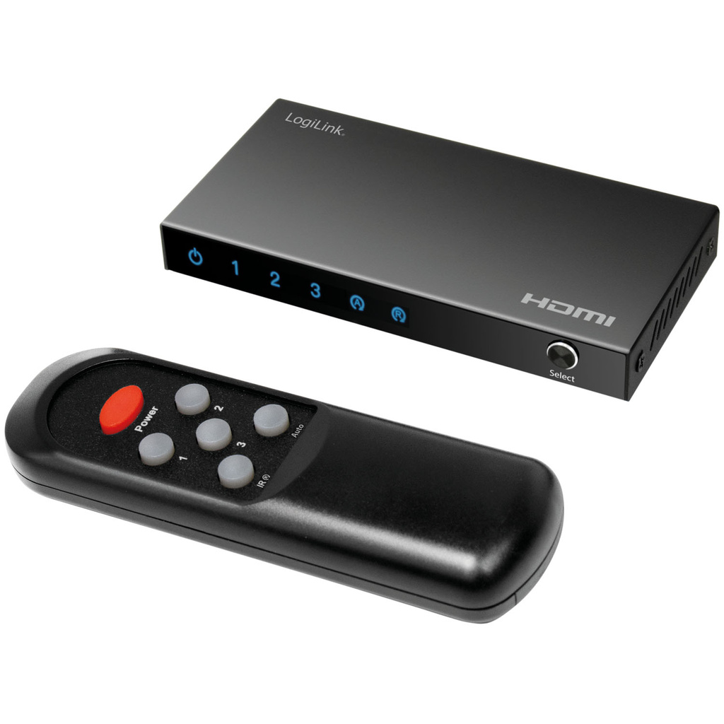 HDMI switch 3-ports HDMI 2.0 4K/60 Hz