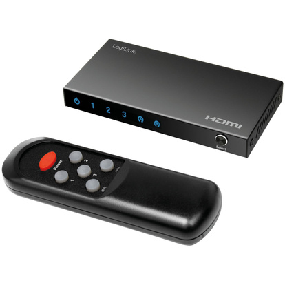 HDMI-switch 3-portar HDMI 2.0 4K/60 Hz