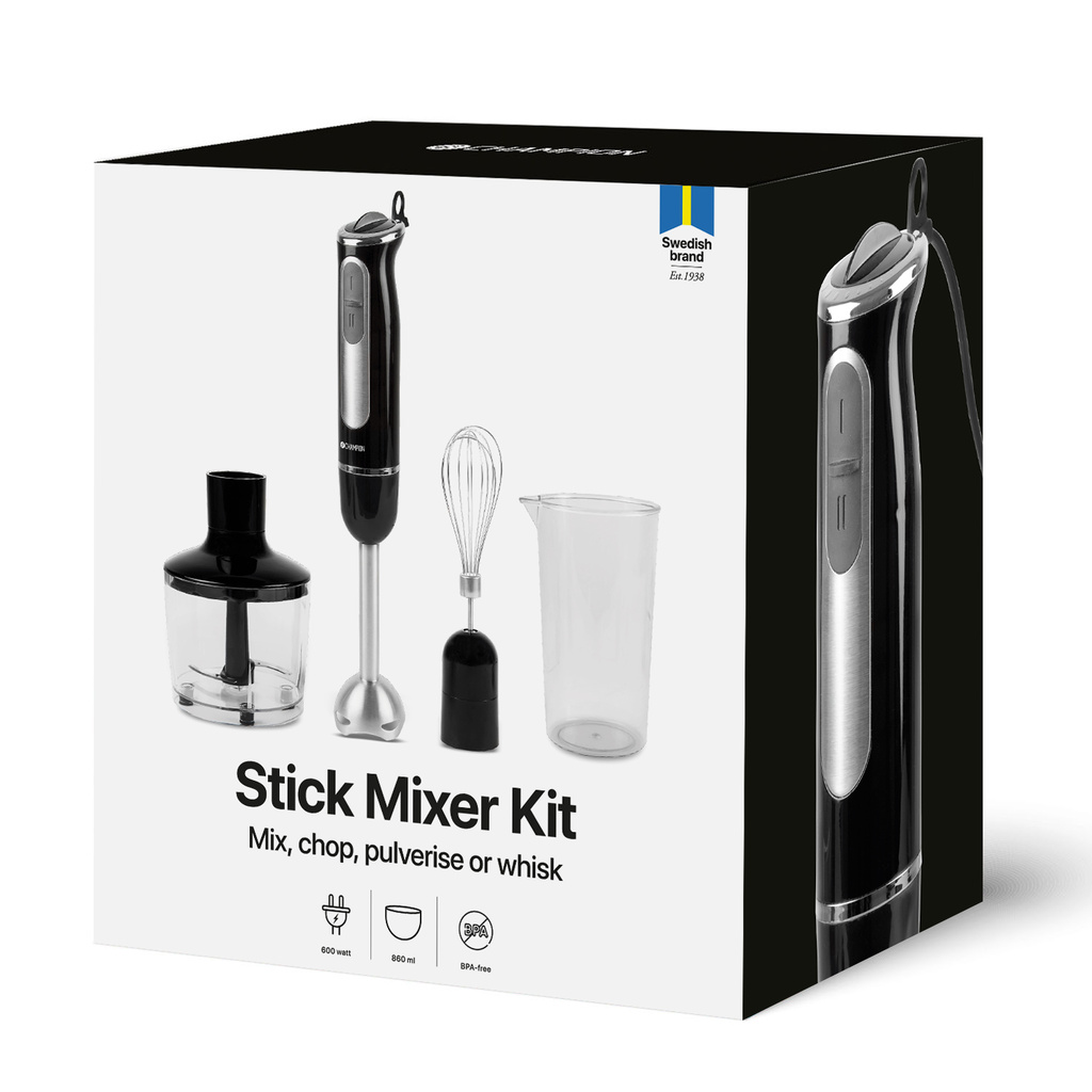 Hand Blender MultiKit 600W STM200 Stainless Steel/Black