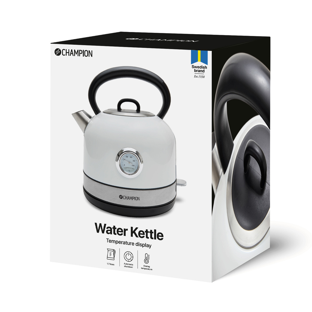 Vattenkokare Retro 1,7L VK402 Creme white