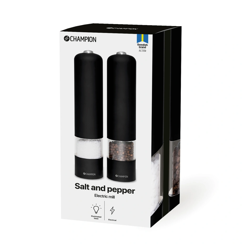 Salt and Pepper Grinder SPK120 Matte Black