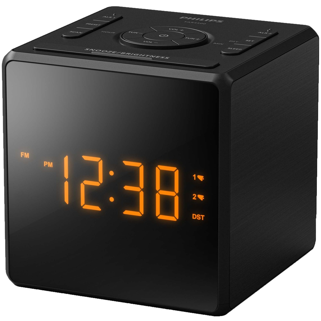 Klockradio TAR4500/10 Svart