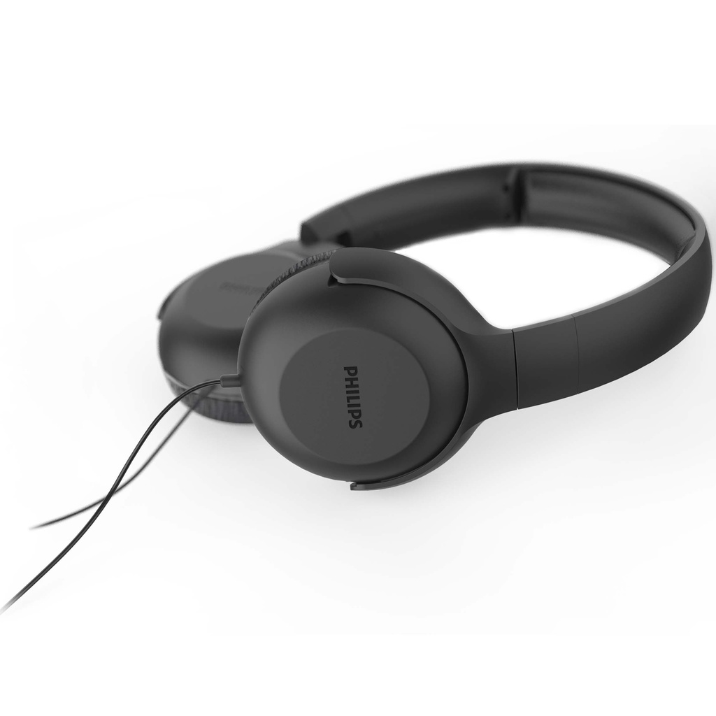 Hörlurar Over-Ear Kabel Svarta