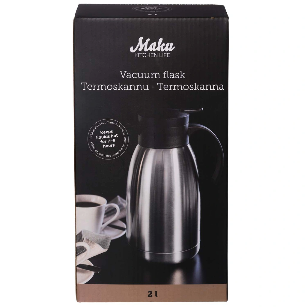 Termoskanna Stål 2,0 L