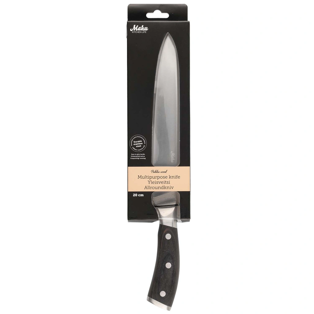 Allroundkniv Pakka wood 20 cm