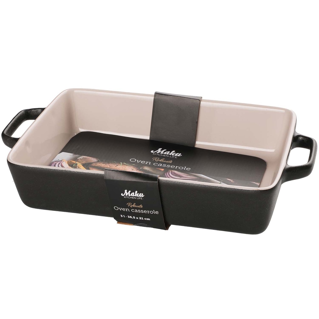 Robuste oven casserole 3 L
