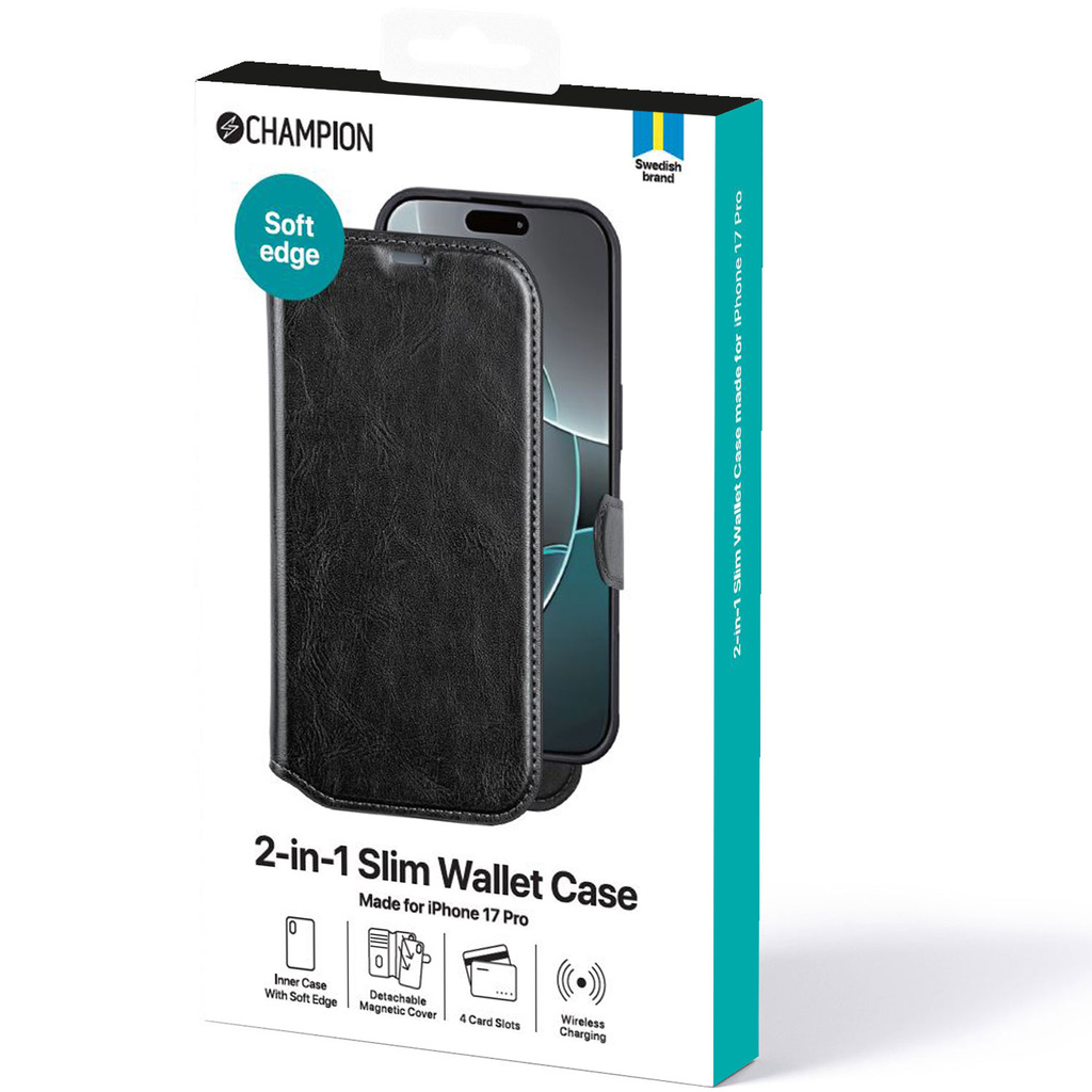 2-in-1 Slim wallet iPhone 17 Pro