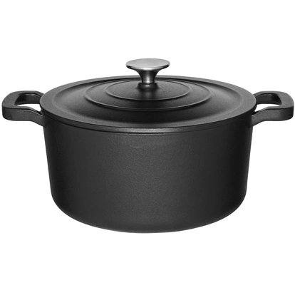 Gjutjärnsgryta med lock 5,2 L