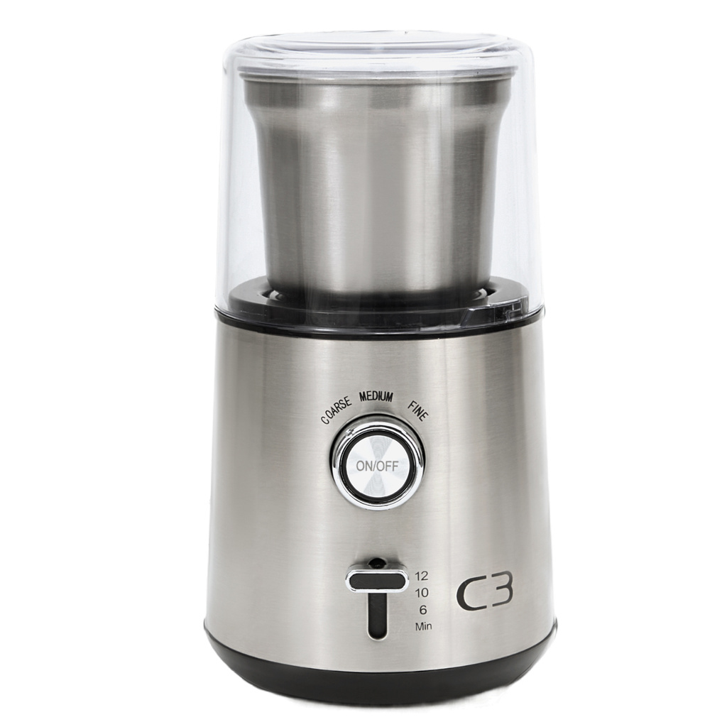 Coffee Grinder Design 85g 200W CG700 Brushed stainless steel
