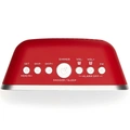 Klockradio Två alarm USB ladd-uttag Röd