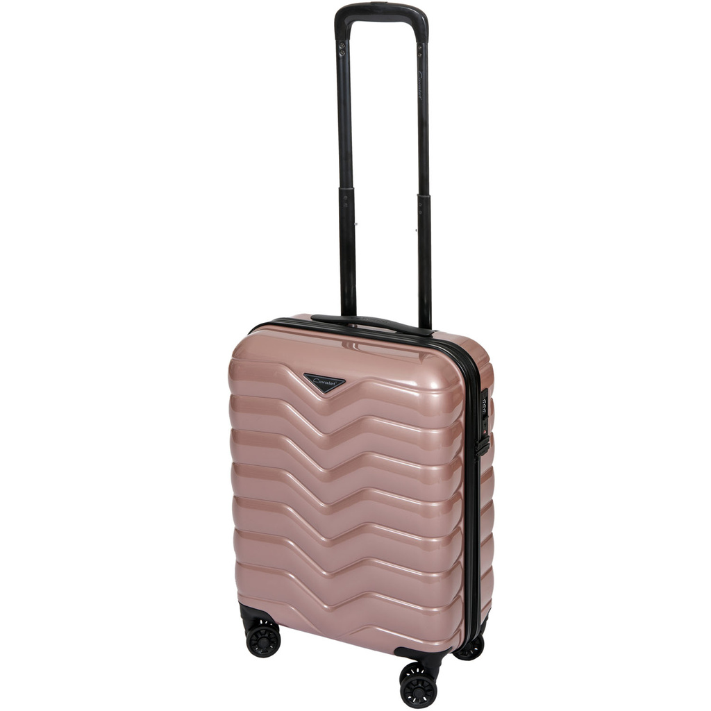 Suitcase Set 3pcs Smygehuk Shiny Pink