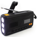 Crank Radio Digital Preset Radio Bluetooth SCD-2033 Black