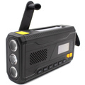 Crank Radio Digital Preset Radio Bluetooth SCD-2033 Black