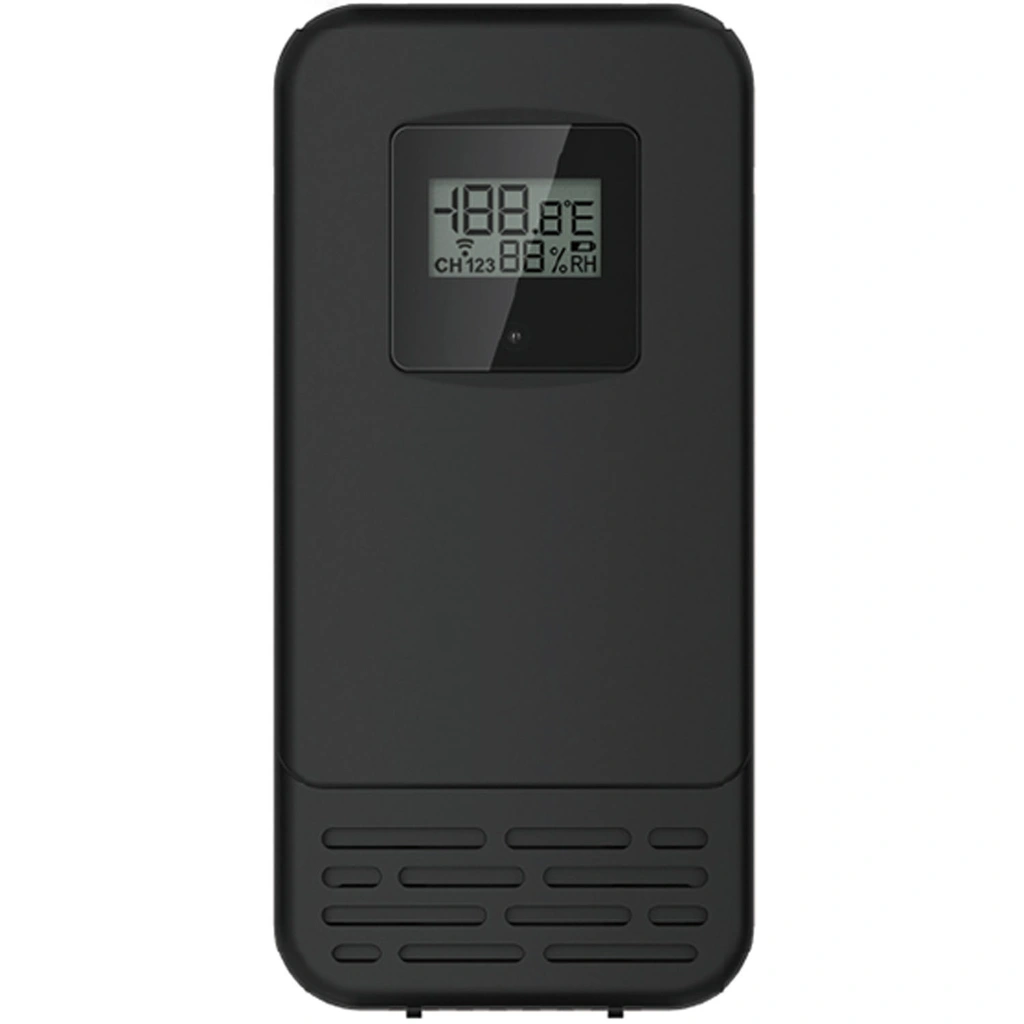 Weather station Clock Calendar Rain Gauge