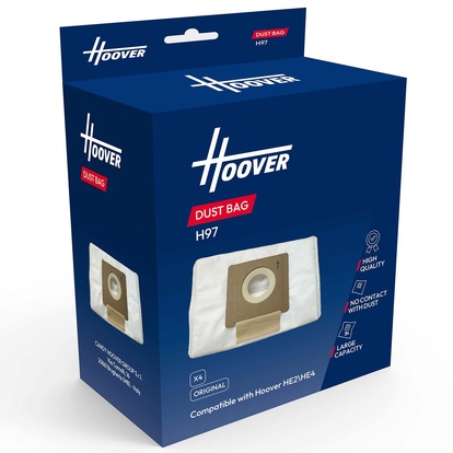 Dammsugarpåsar H97 för HE2/HE4/HF3 Pro, 4-Pack