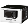 Microwave Retro 20L 700W MW025 Black