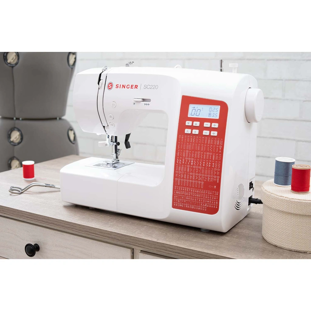 Symaskin SC220 RD 200st stygnprogram