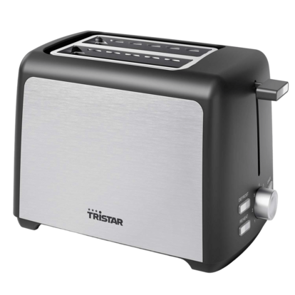 Brödrost BR-1058 Rostfri 2 skivors 800W