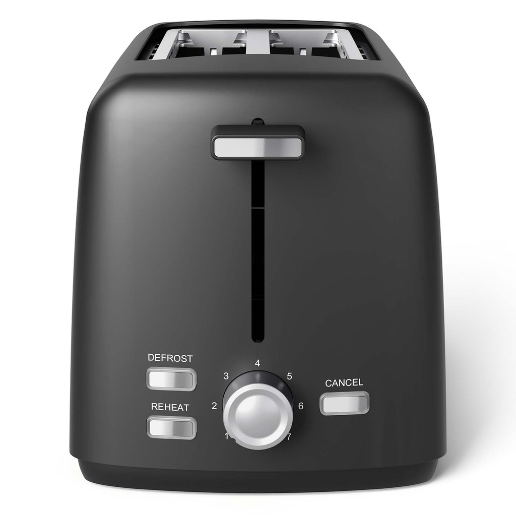 Toaster 2 slices 800W Stainless steel - BR-1058