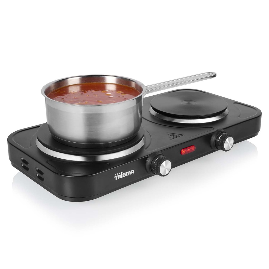 Kokplatta dubbel 2500W - KP-6152