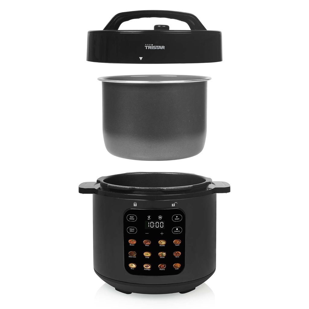 Tryckkokare 6L 1000W Digital - RK-6160