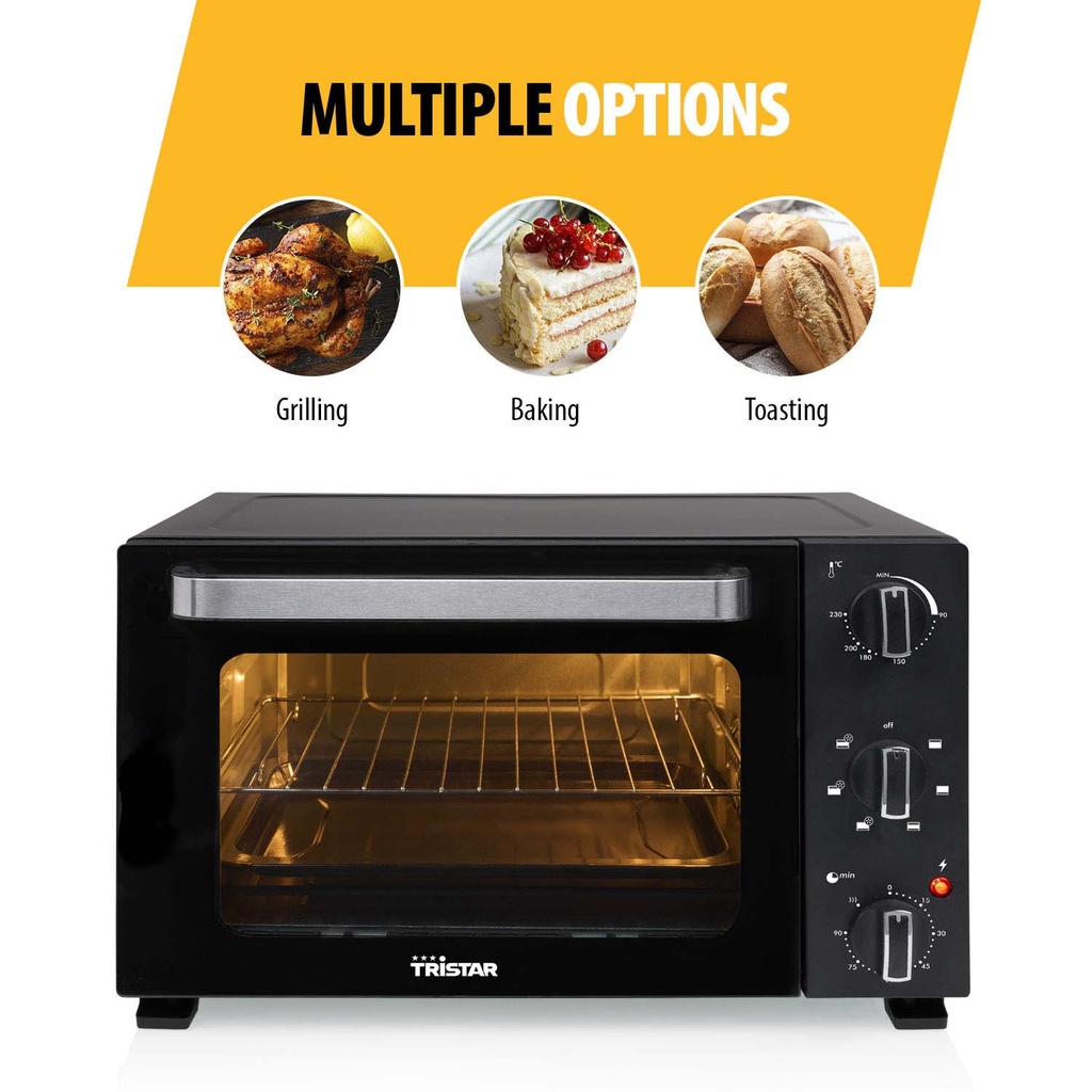 Varmluftsugn 27L 1500W - OV-3627