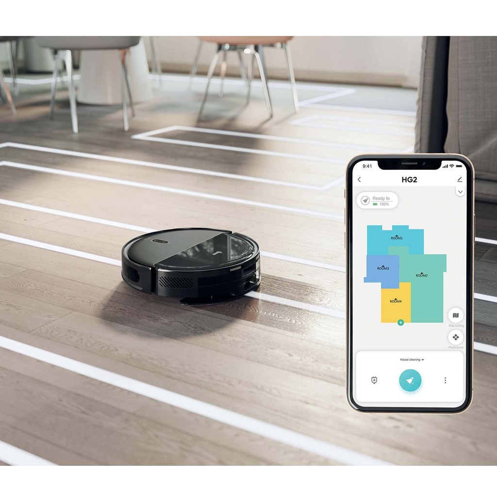 Robot Vacuum Cleaner HG2 Wet & Dry with Emptying Station