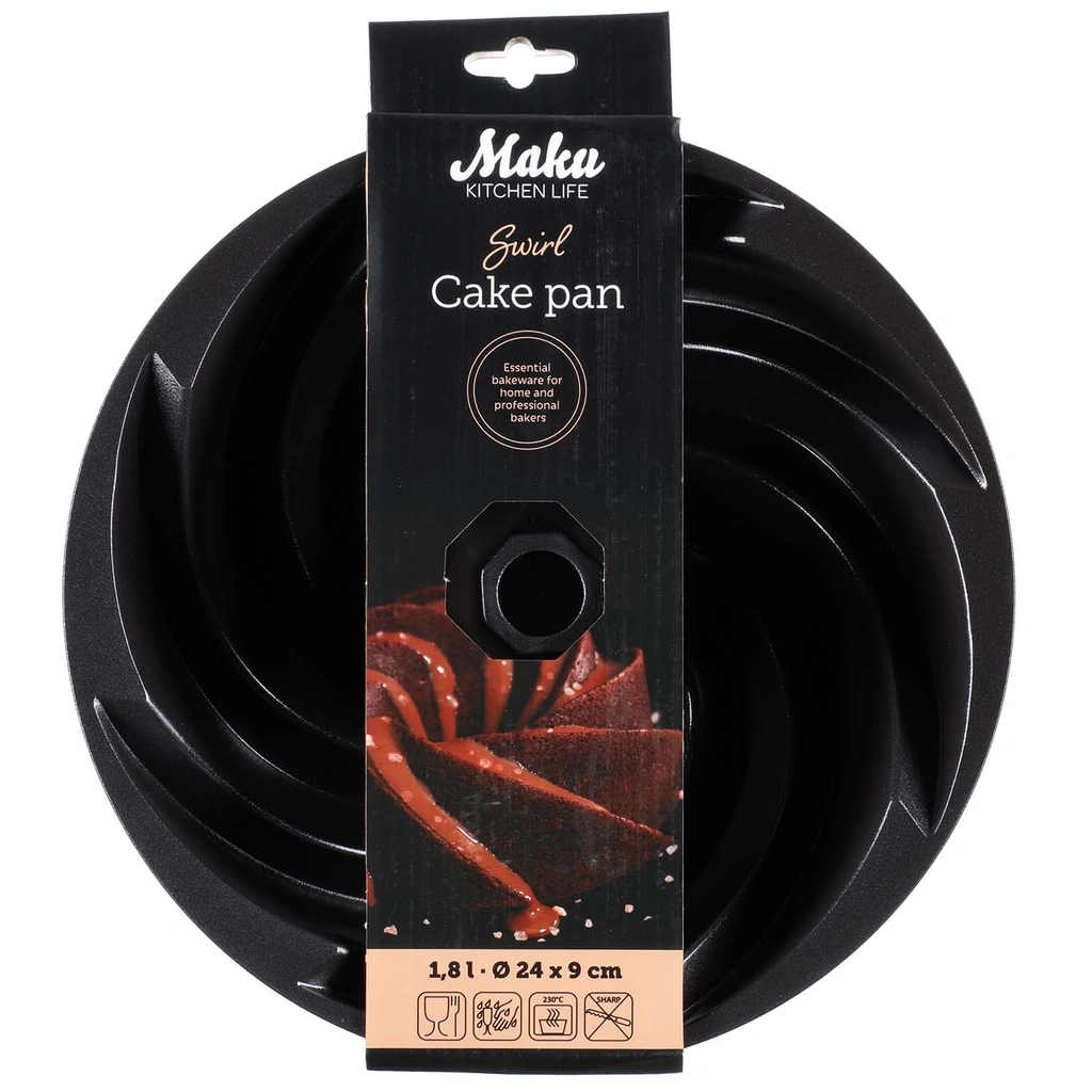 cake pan Swirl