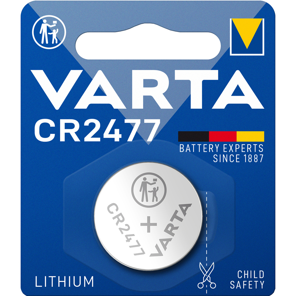 CR2477 3V Lithium Coin battery 1-pack