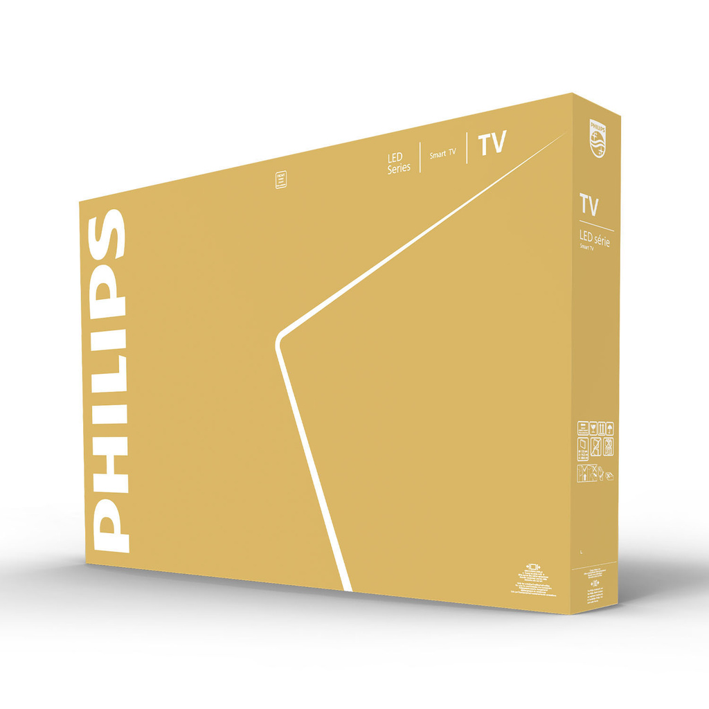 TV 43" 2K LED 43PFS5500/12 Svart