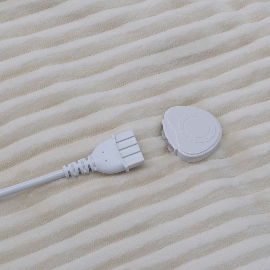 Electric Heated Plaid Koomy 180x130cm 140W Cream